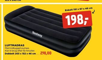 jem & fix Luftmadras tilbud