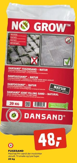 jem & fix Fugesand tilbud
