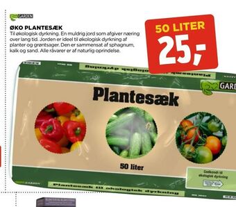 Øko plantesæk