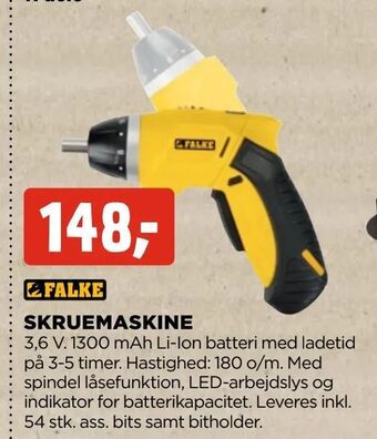 jem & fix Skruemaskine tilbud