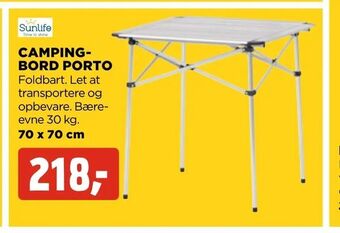 Campingbord porto