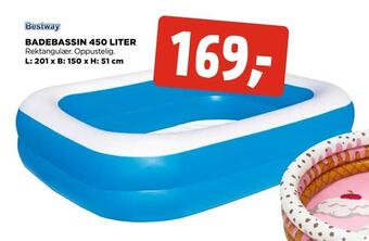jem & fix Badebassin 450 liter tilbud