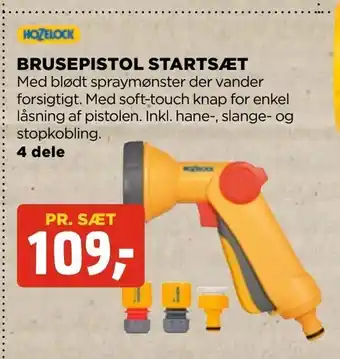 jem & fix Brusepistol startsæt tilbud