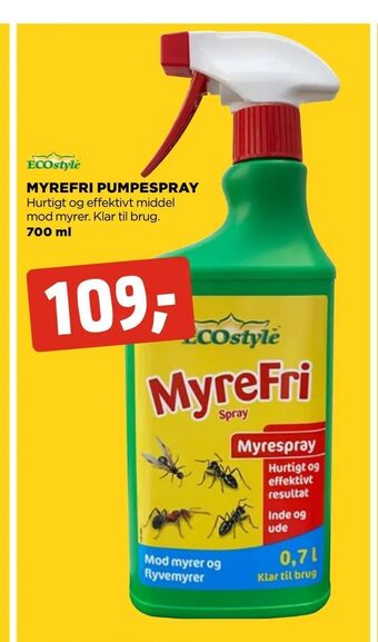 jem & fix Myrefri pumpespray tilbud