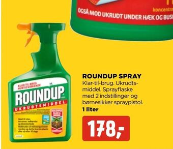 jem & fix Roundup spray tilbud