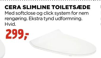jem & fix Cera slimline toiletsæde tilbud