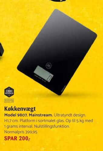 Kop & Kande Køkkenvægt tilbud