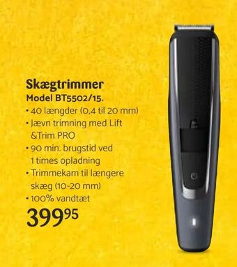 Skægtrimmer