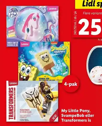 My Little Pony, SvampeBob eller Transformers is