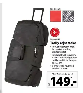 Trolly rejsetaske
