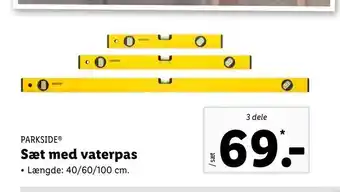 Sæt med vaterpas