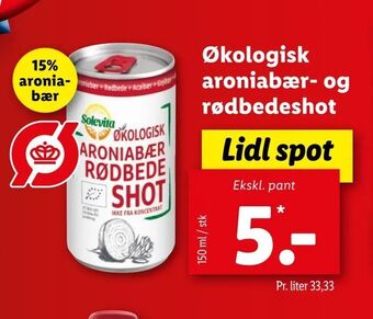 Let-Køb Økologisk aroniabær- og rødbedeshot tilbud