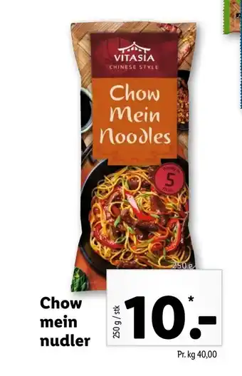 Chow mein nudler