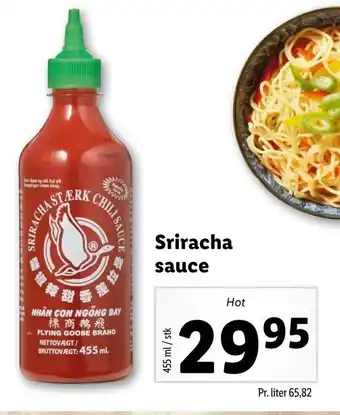 Sriracha sauce