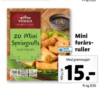 Let-Køb Mini forårsruller tilbud