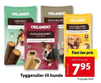 Tyggeruller til hunde