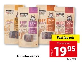 Let-Køb Hundesnacks tilbud