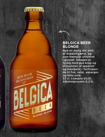 MENY Belgica beer blonde tilbud