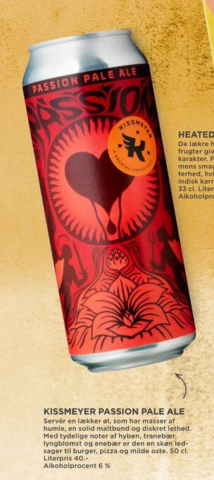 MENY Kissmeyer passion pale ale tilbud