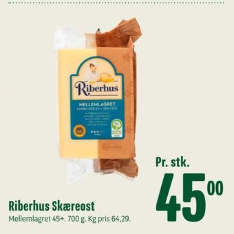 Min Købmand Riberhus Skæreost tilbud
