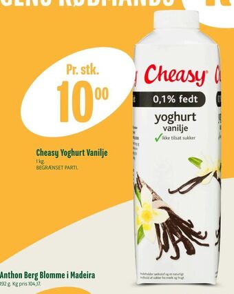 Min Købmand Cheasy Yoghurt Vanilje tilbud