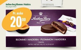Min Købmand Anthon Berg Blomme i Madeira tilbud