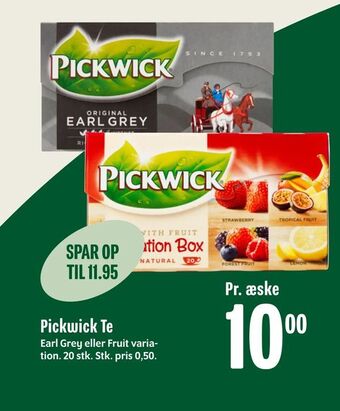 Min Købmand Pickwick Te tilbud