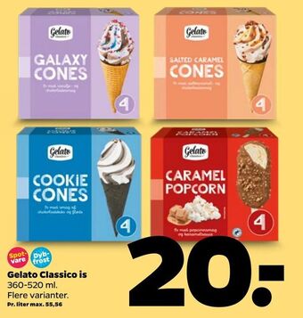 Netto Gelato Classico is tilbud