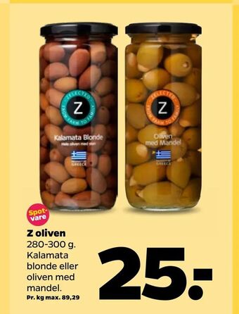 Netto Z oliven tilbud
