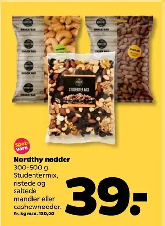 Netto Nordthy nødder tilbud