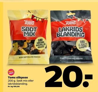 Netto Toms slikpose tilbud