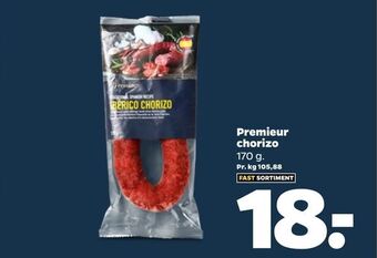 Netto Premieur chorizo tilbud