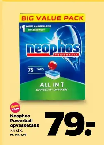 Neophos Powerball opvasketabs