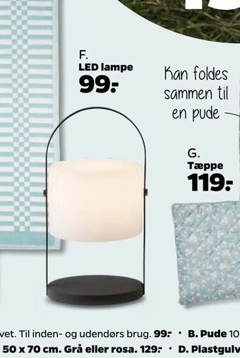 Netto LED lampe tilbud
