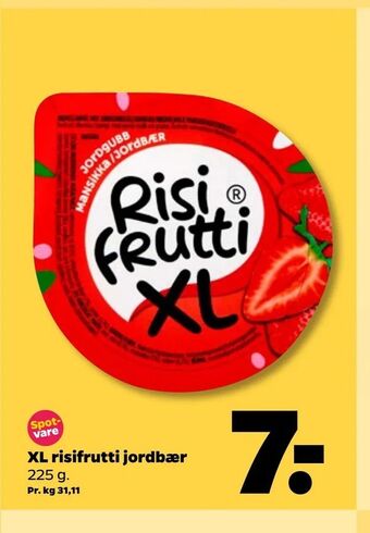 Netto XL risifrutti jordbær tilbud