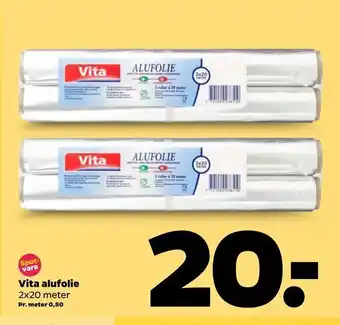 Netto Vita alufolie tilbud