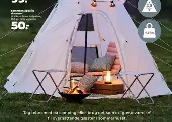 Sammenklappelig skammel