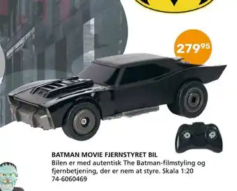 Kon-Tur Batman movie fjernstyret bil tilbud