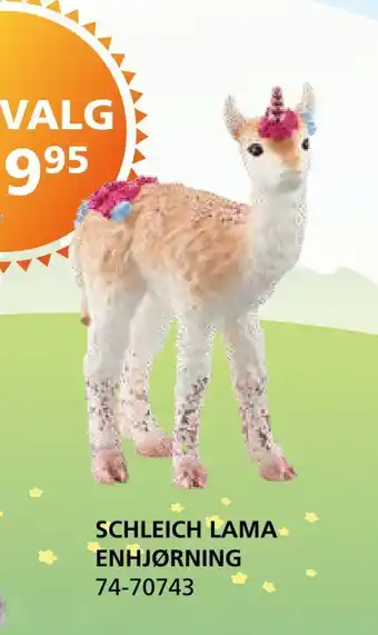 Kon-Tur Schleich lama enhjørning tilbud