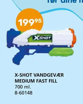 Kon-Tur X-shot vandgevær medium fast fill tilbud
