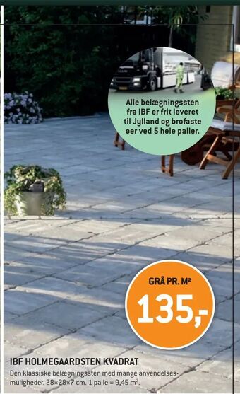 XL-BYG IBF HOLMEGAARDSTEN KVADRAT tilbud