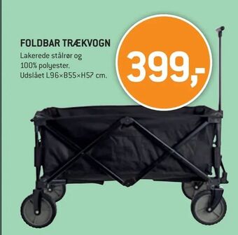 XL-BYG Foldbar trækvogn tilbud