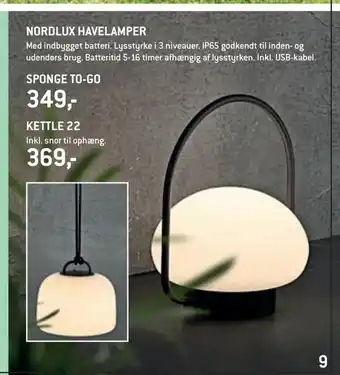 XL-BYG Nordlux havelamper tilbud