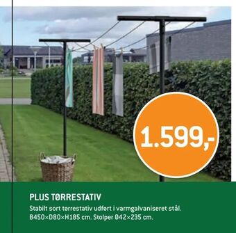XL-BYG Plus tørrestativ tilbud