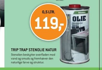 Trip trap stenolie natur