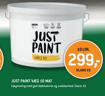 XL-BYG Just paint væg 10 mat tilbud