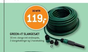 XL-BYG Green>it slangesæt tilbud