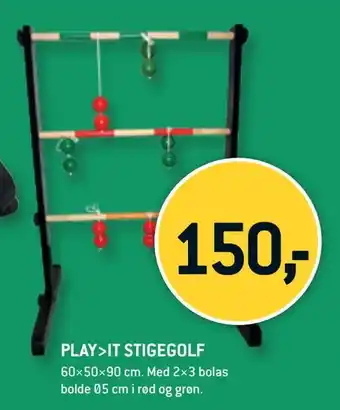 XL-BYG Play>it stigegolf tilbud