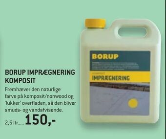 XL-BYG Borup imprægnering komposit tilbud