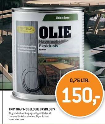 Trip trap møbelolie eksklusiv